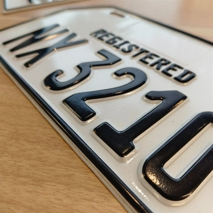 3D Acrylic Character Enamel Plate high quality